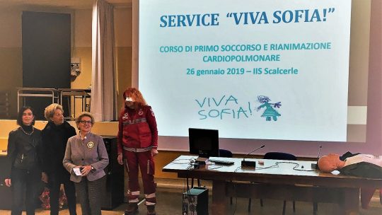 SERVICE “VIVA SOFIA!”: CORSO DI PRIMO SOCCORSO E RIANIMAZIONE CARDIOPOLMONARE