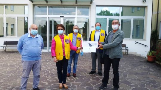 Il  Lions Club Montagnana Este Host impegnato contro il Coronavirus