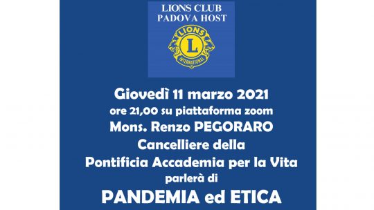 LC Padova Host – 11 marzo 2021