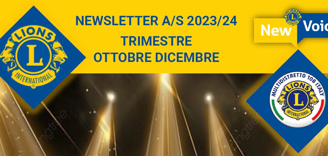 New Voices a.s. 2023-24 newsletter n.4